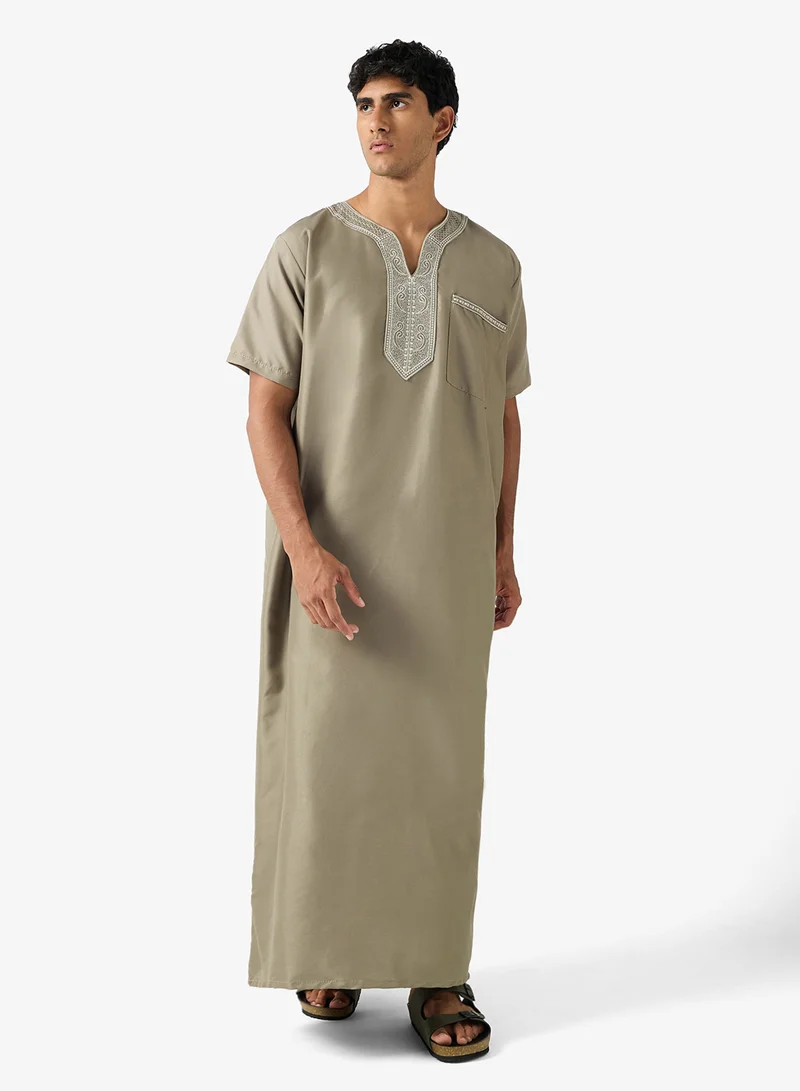 Robert Wood  Morrocan Classic Thobe for Men | Best Price UAE